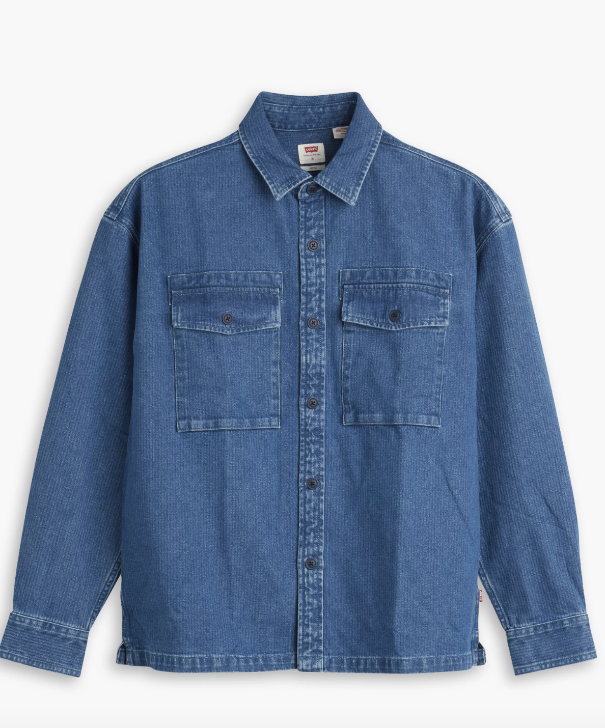 Chemise Waller Relax Indigo Herringbone Levi's