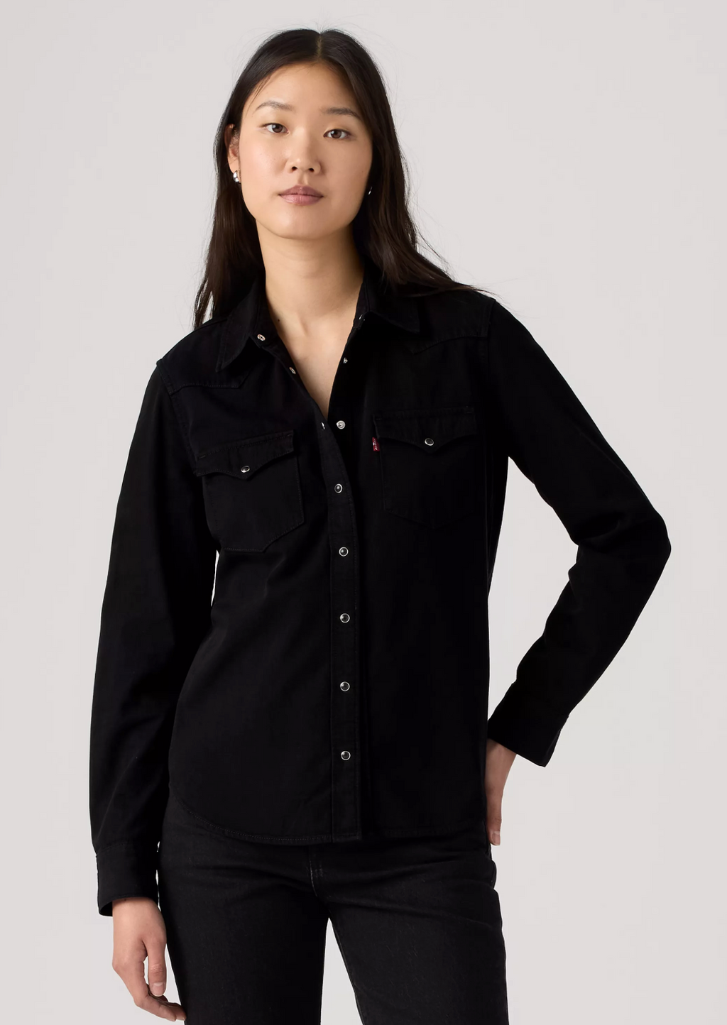 Chemise Heritage Western Denim Noir Levi's