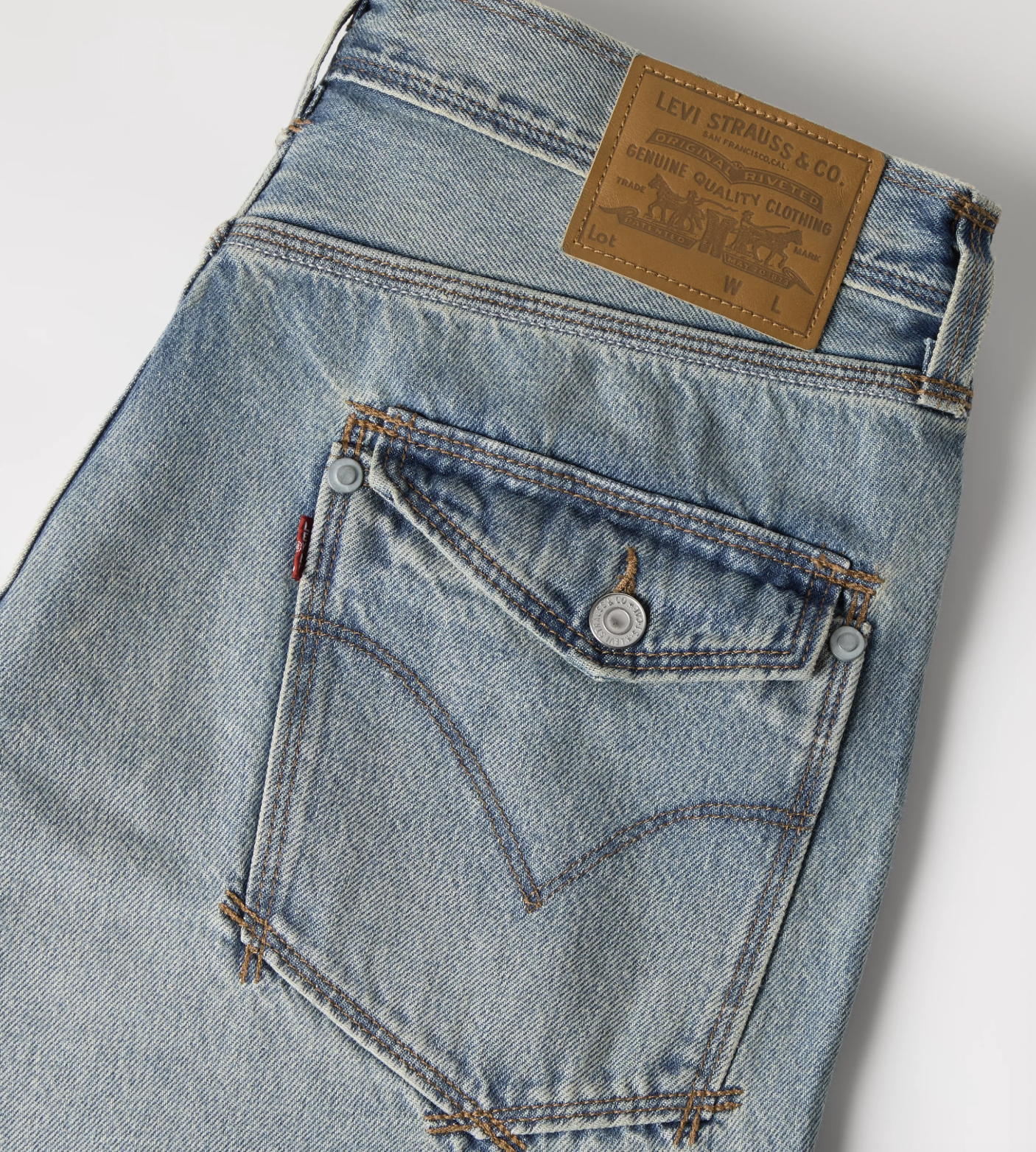 Jeans Twisted Baggy Wide Leg With A Twist Levi's