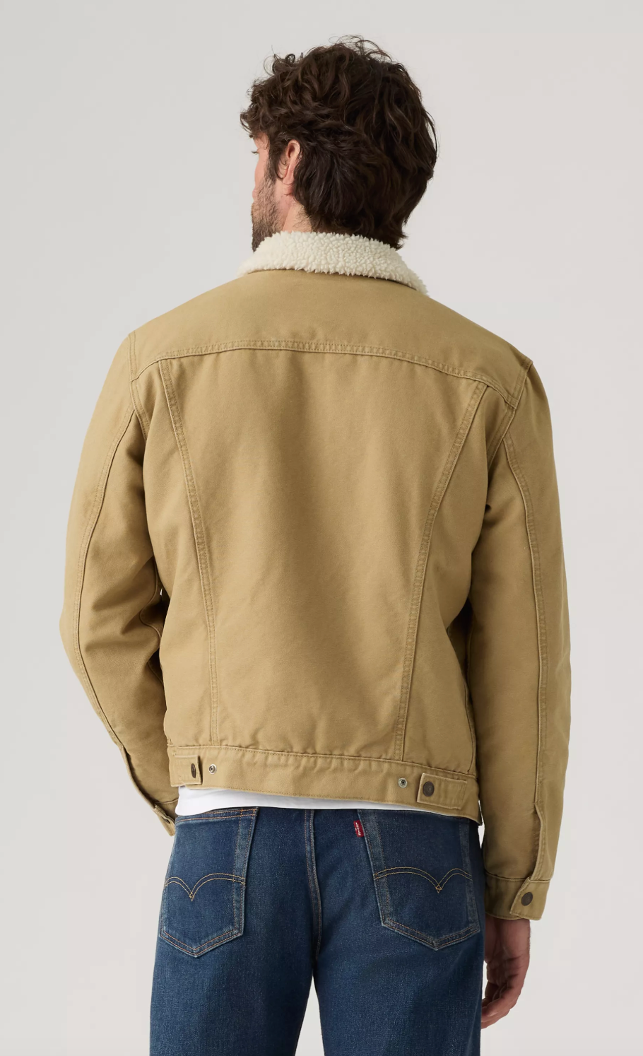 Veste Type 3 Sherpa Harvest Gold Levi's