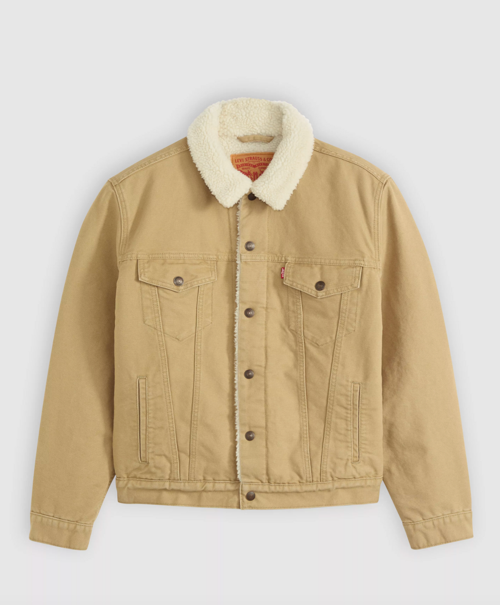 Veste Type 3 Sherpa Harvest Gold Levi's
