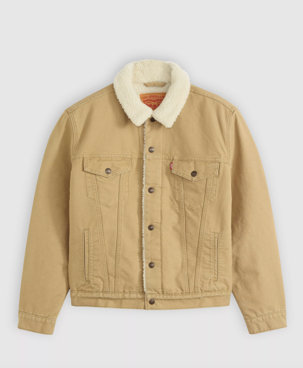 Veste Type 3 Sherpa Harvest Gold Levi's