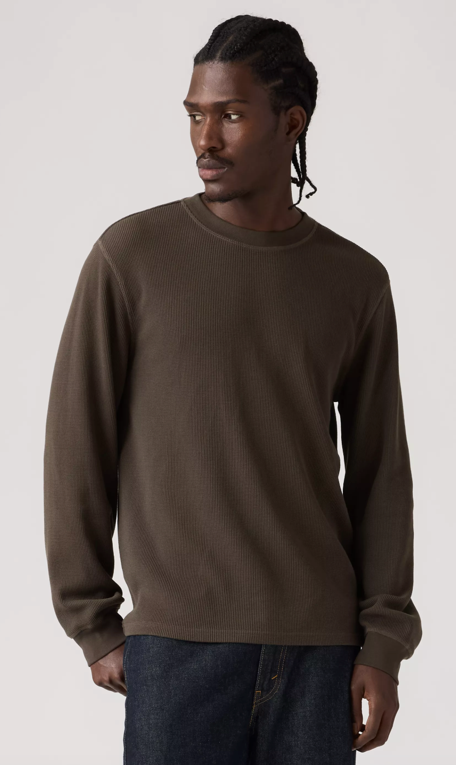 Chandail LS Standard Thermal Brun Levi's