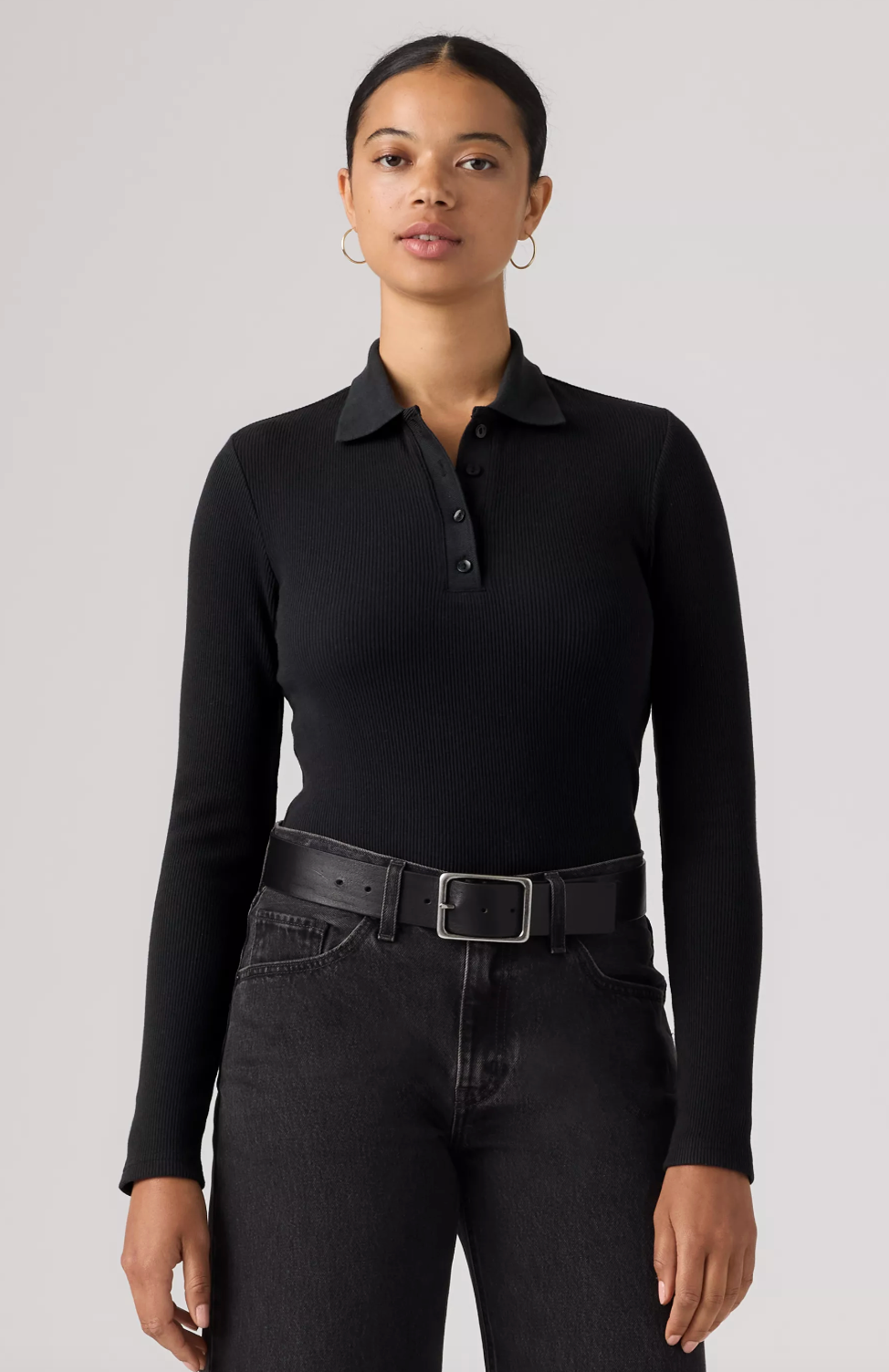 Haut Rory LS Polo Noir Levi's