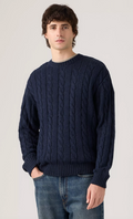 Chandail Laurel Crew Cable Bleu Marine Levi's