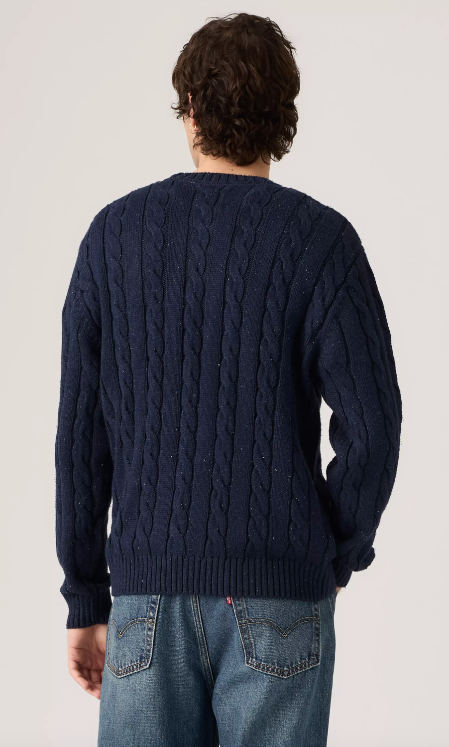 Chandail Laurel Crew Cable Bleu Marine Levi's