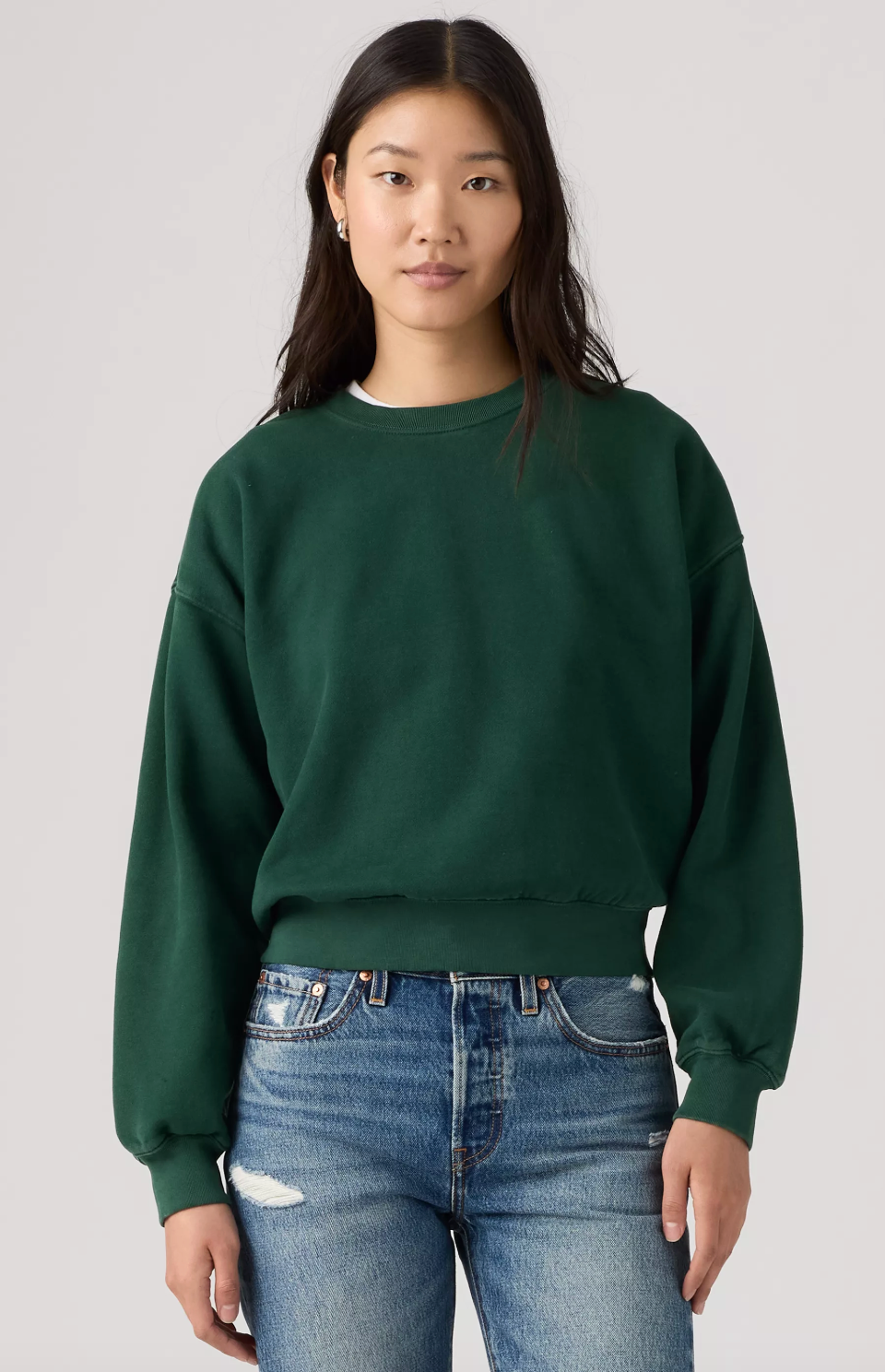 Pull Vintage Boxy Vert Forêt Levi's