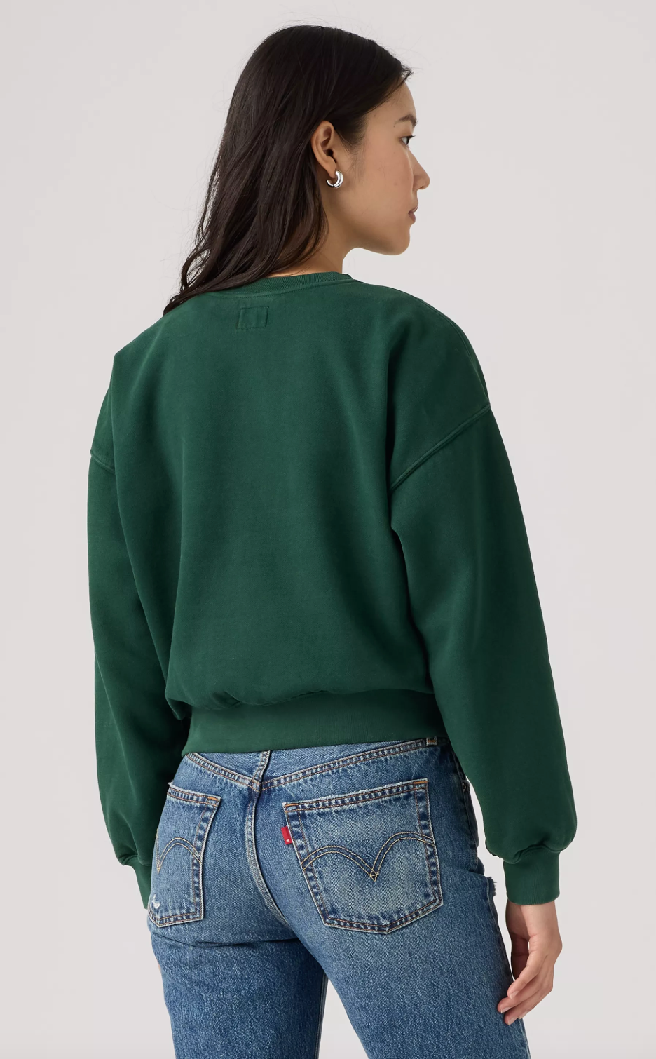 Pull Vintage Boxy Vert Forêt Levi's