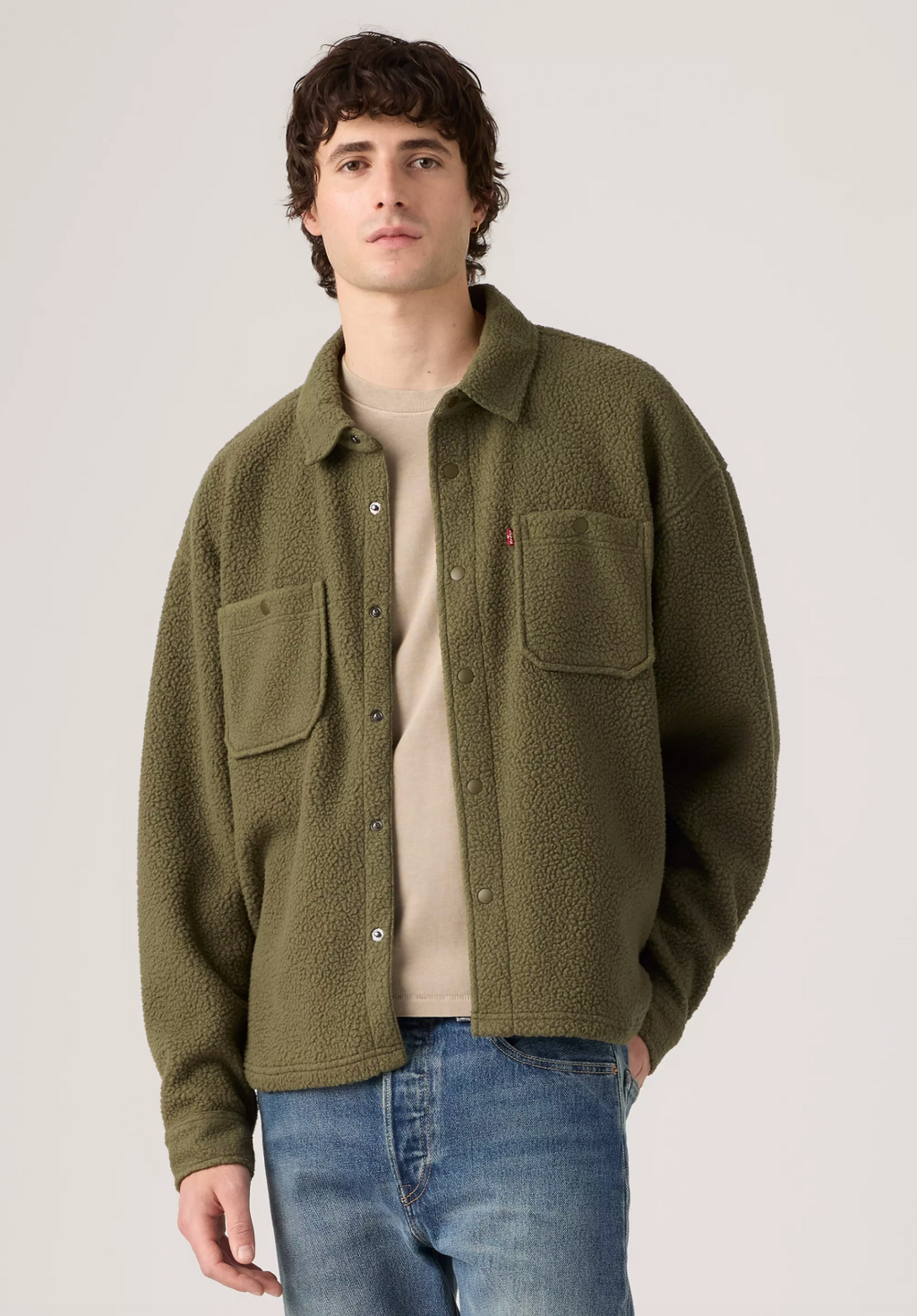 Veste Sherpa Soft Worker Olive Levi's