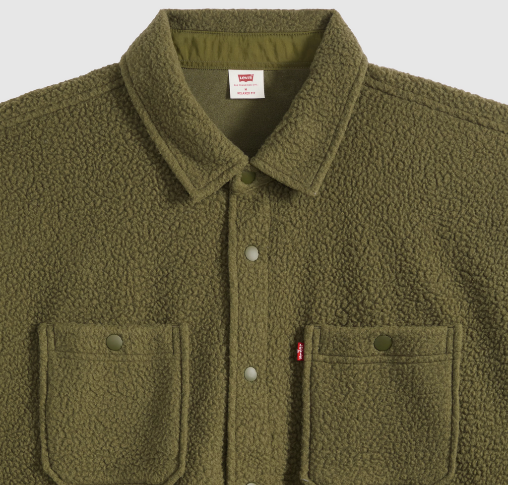 Veste Sherpa Soft Worker Olive Levi's