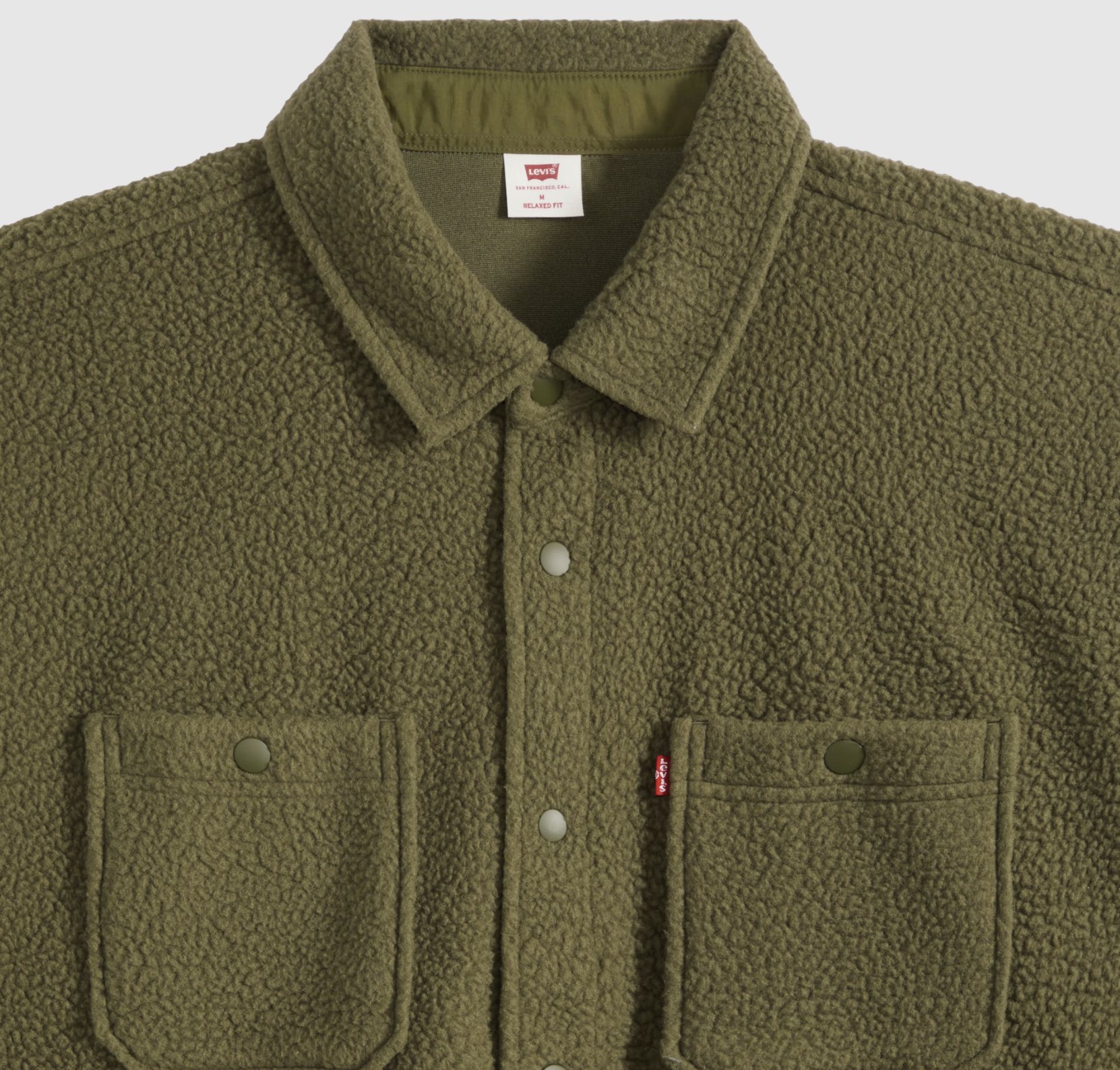 Veste Sherpa Soft Worker Olive Levi's