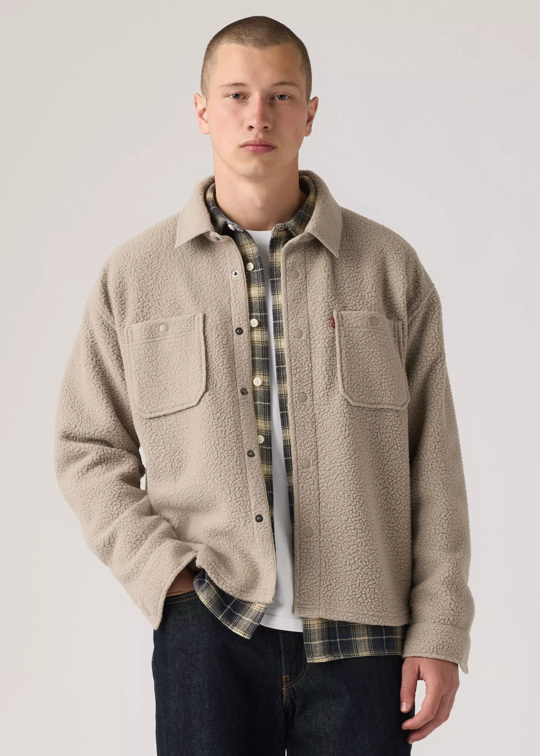 Veste Sherpa Soft Worker Beige Levi's