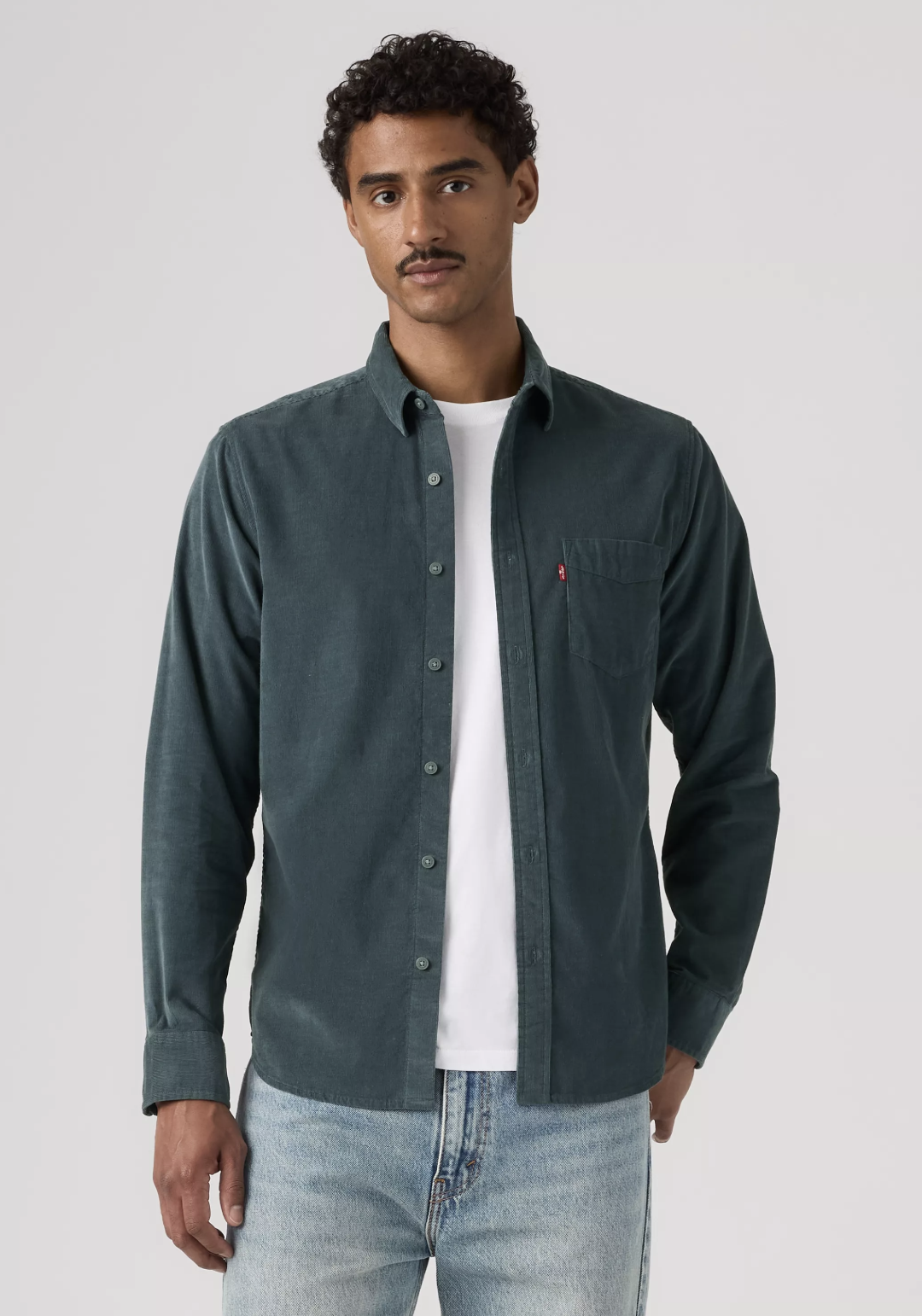 Chemise Classic 1 Pocket Verte Levi's