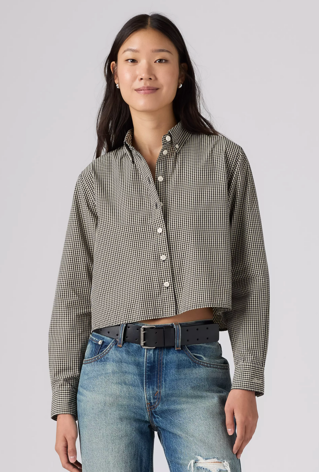 Sully Black/White Levi's Button-Down Shirt