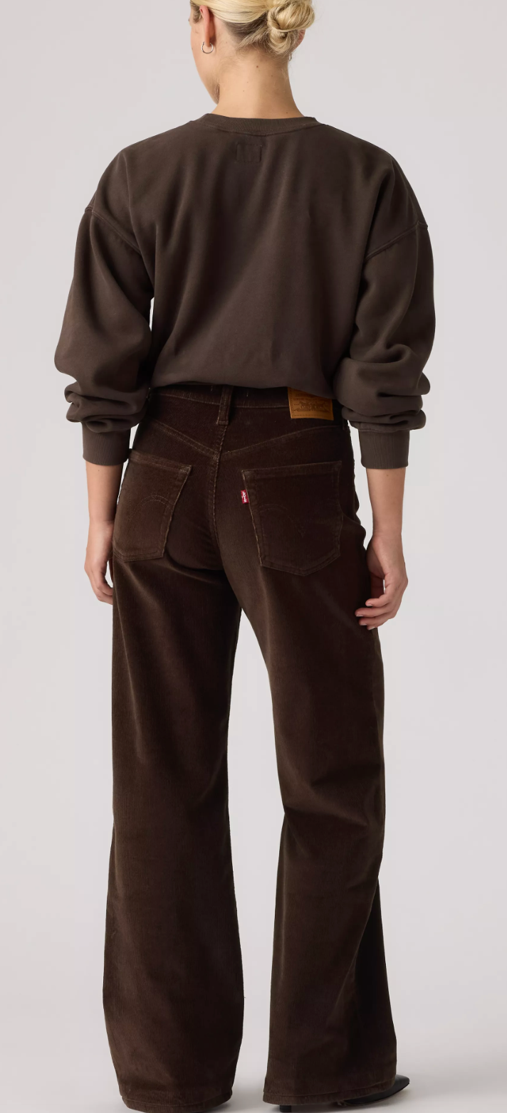 Pantalon Ribcage Wide Leg Java Corduroy Levi's