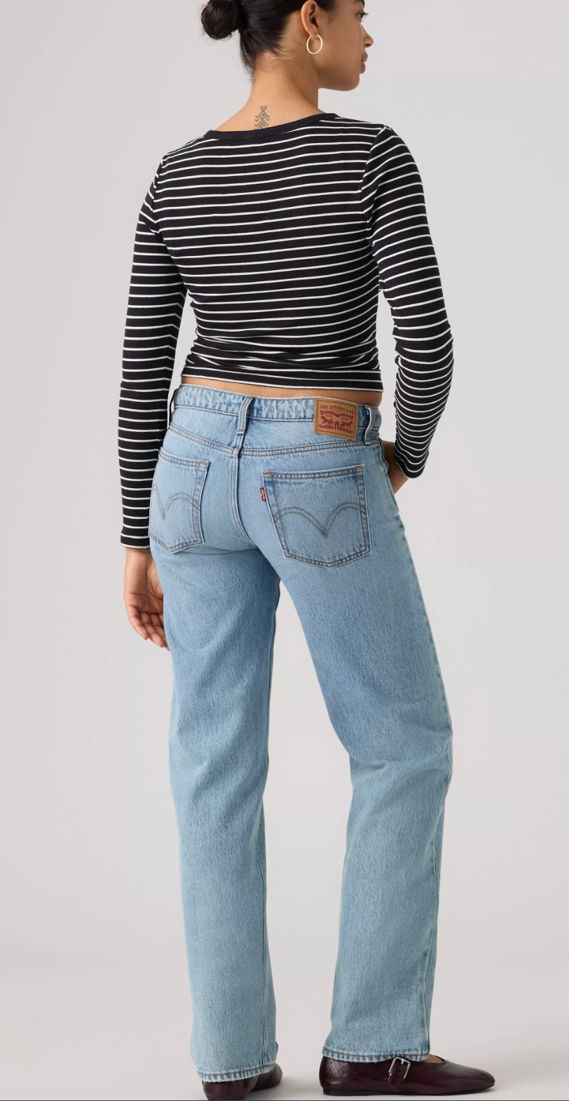Jeans Superlow Straight Let Love In Levi's