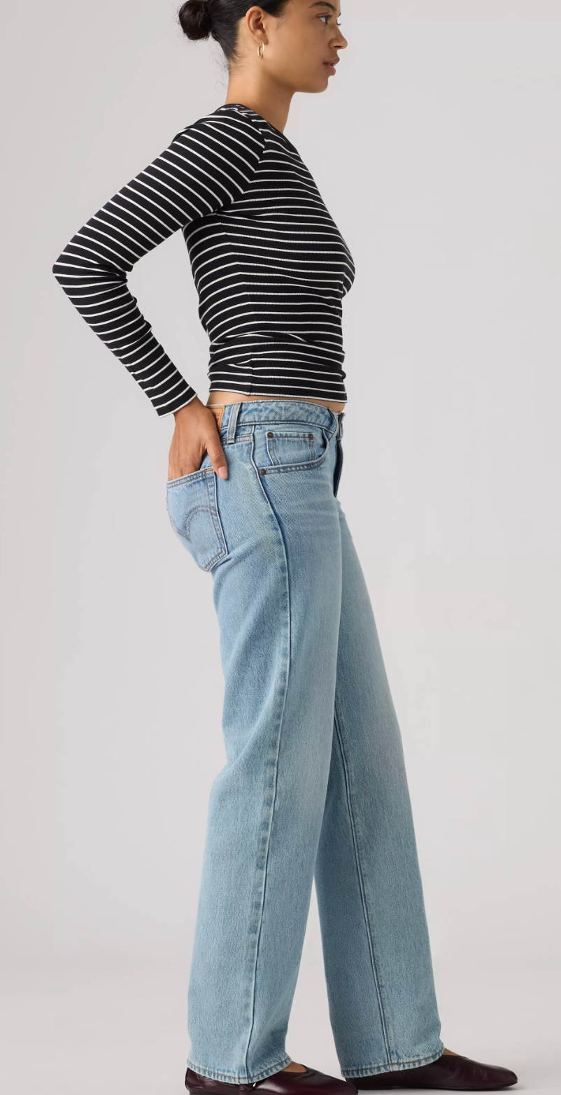Jeans Superlow Straight Let Love In Levi's