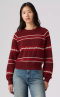 Pull Jolie Fairisle Rouge Cabernet Levi's