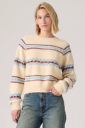 Pull Jolie Fairisle Beige Egret Levi's