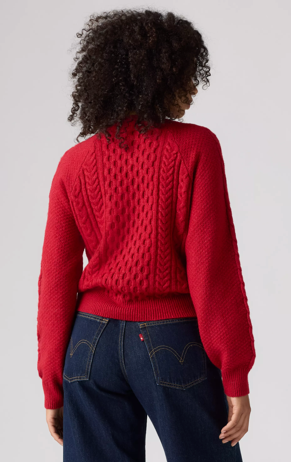 Pull Jolie Cable Rouge Levi's
