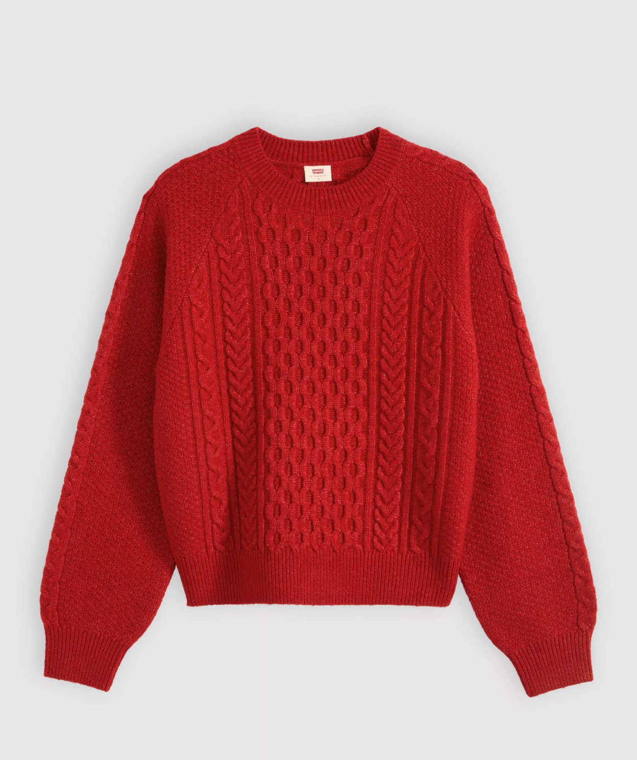 Pull Jolie Cable Rouge Levi's