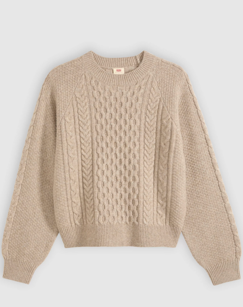 Pull Jolie Cable Tan Chiné Levi's
