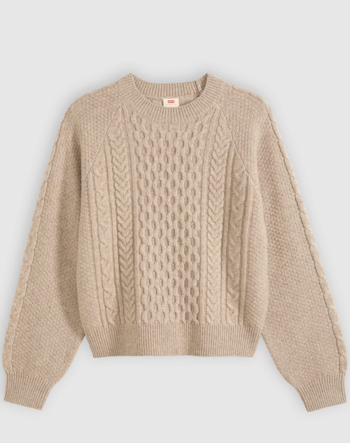 Pull Jolie Cable Tan Chiné Levi's