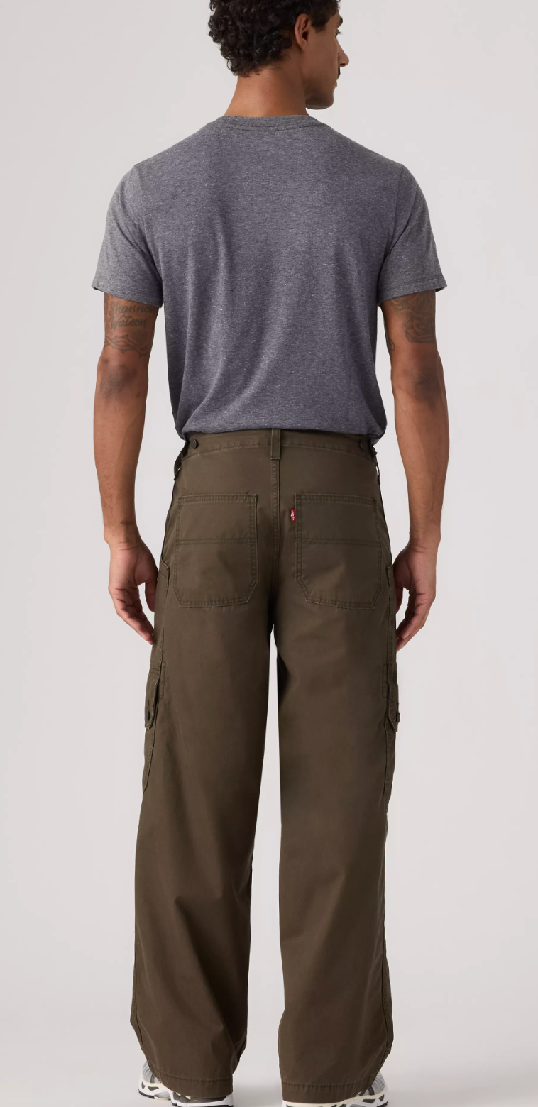 Pantalon Extra Baggy Cargo Vert Komodo Levi's
