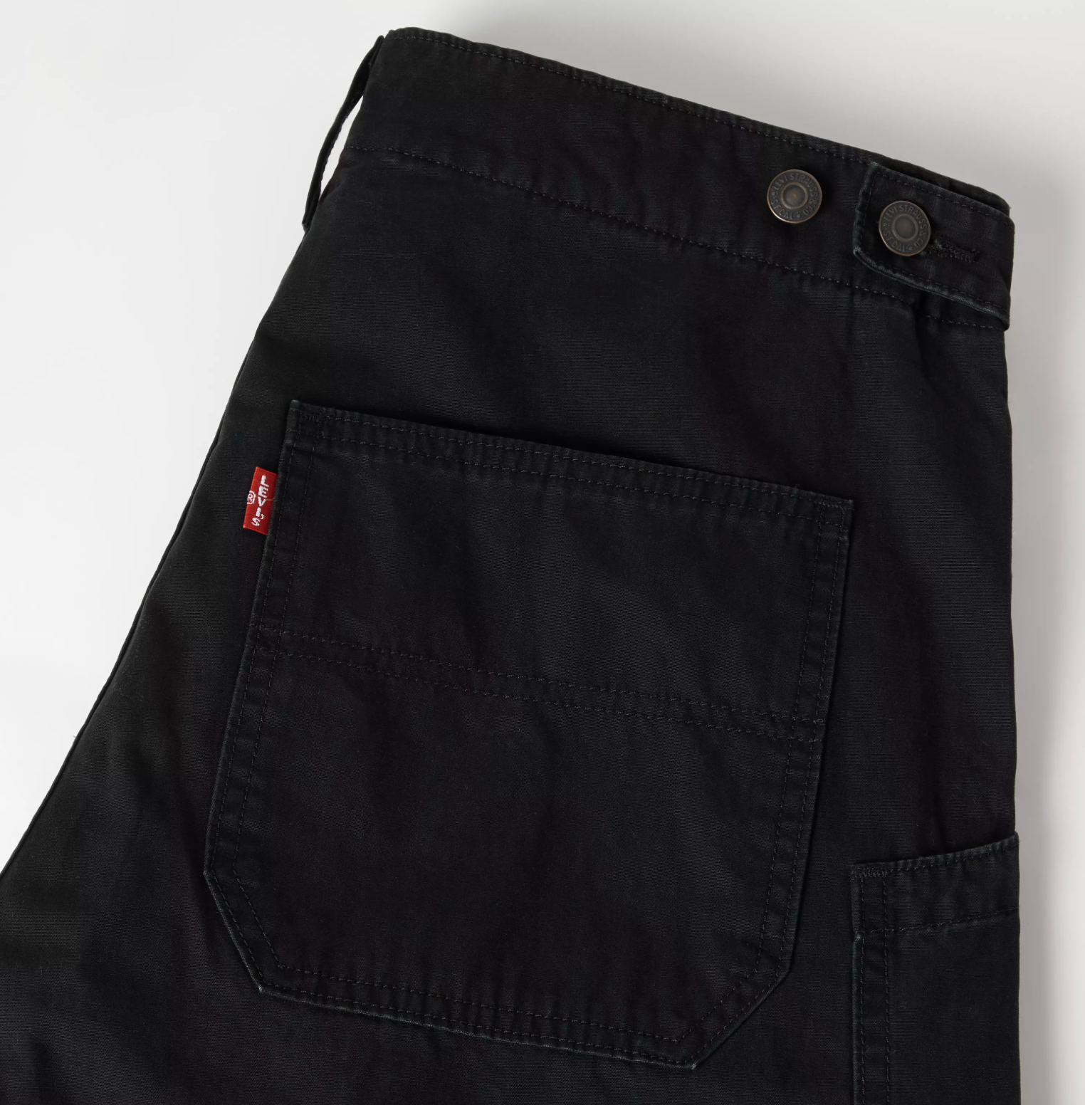 Pantalon Extra Baggy Cargo Noir Mineral Levi's