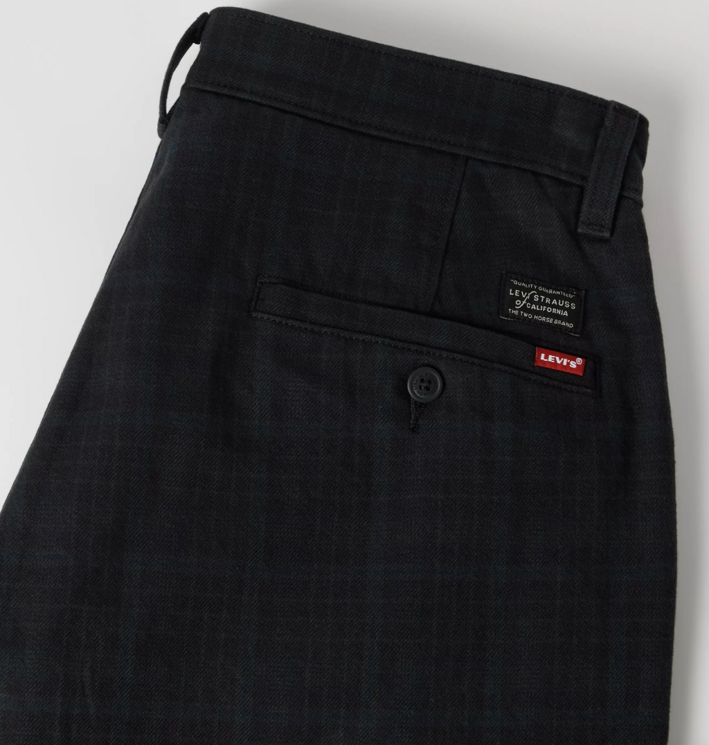 Pantalon XX Chino Baggy Miles Plaid Dark Tonal Levi's