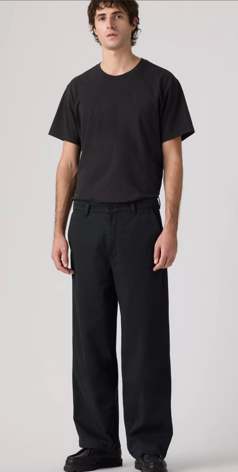 Pantalon XX Chino Baggy Noir Mineral Levi's