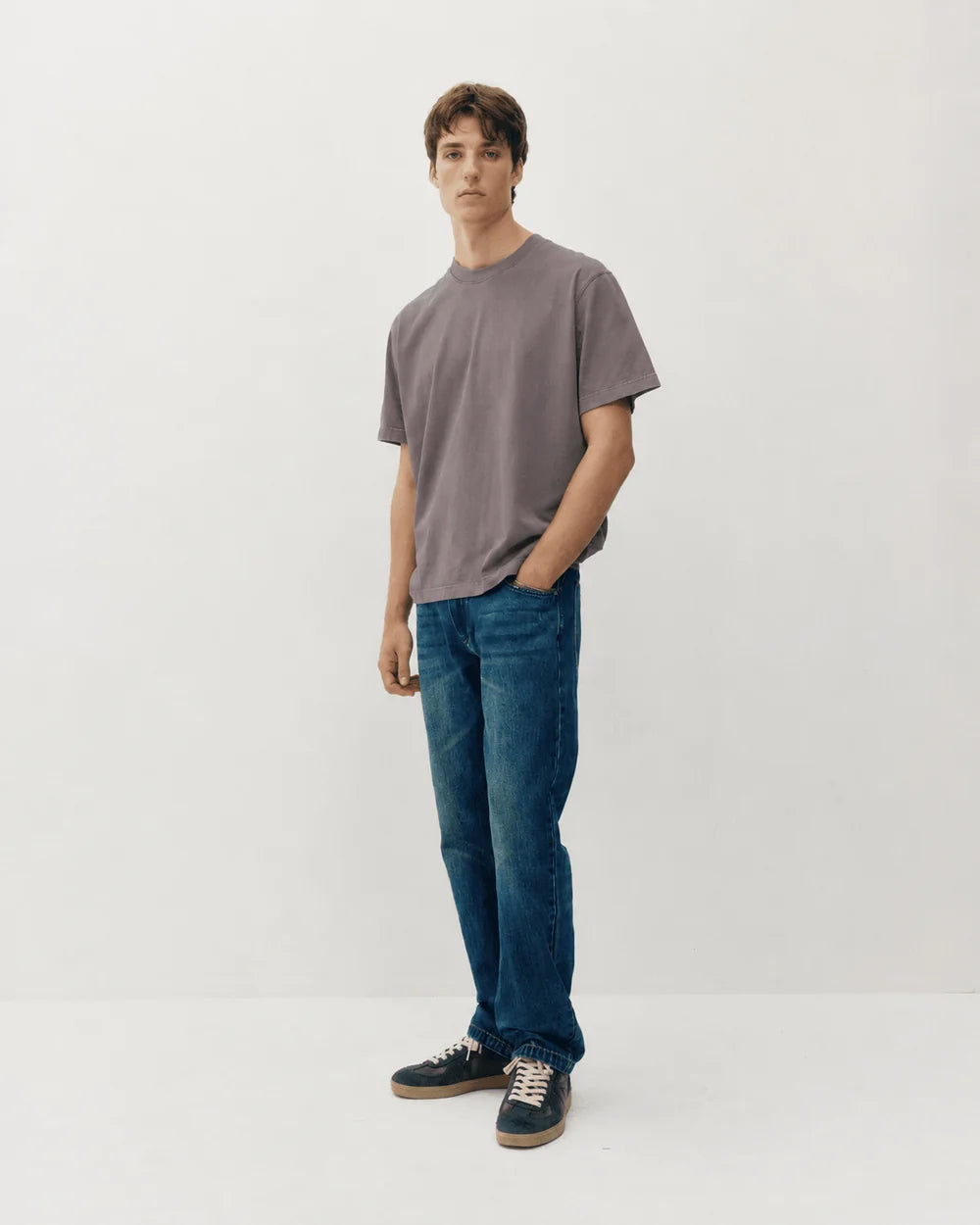 T-Shirt Oversized Heavy Gris Kuwalla Tee