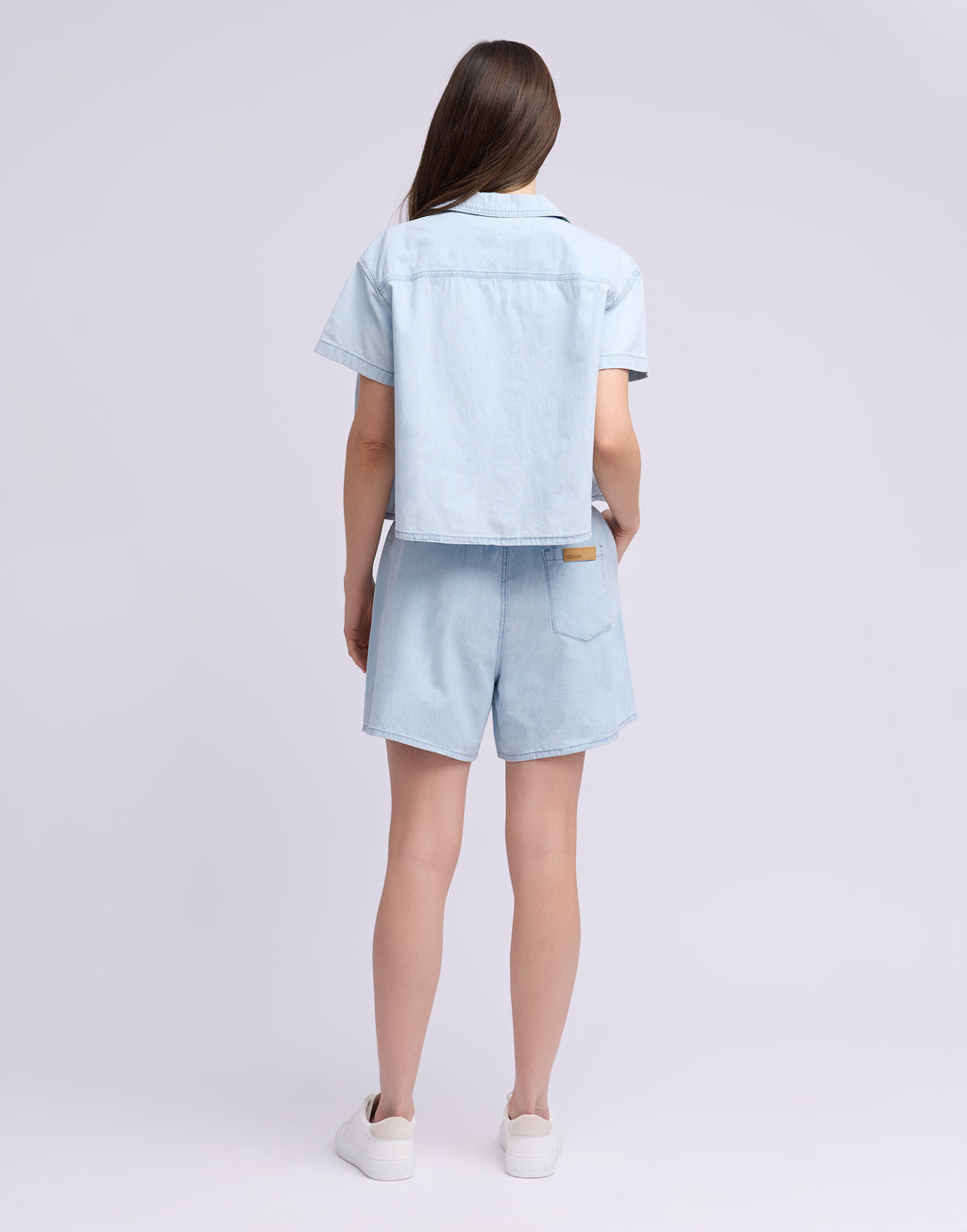Chemise Chambray Cropped Celine Yoga Jeans