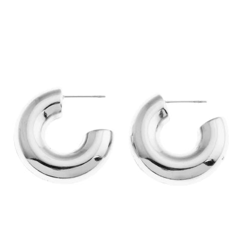 Demonte Sterling Silver Hackney Nine Earrings