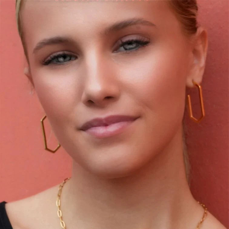 Dimitra Gold Hackney Nine Earring