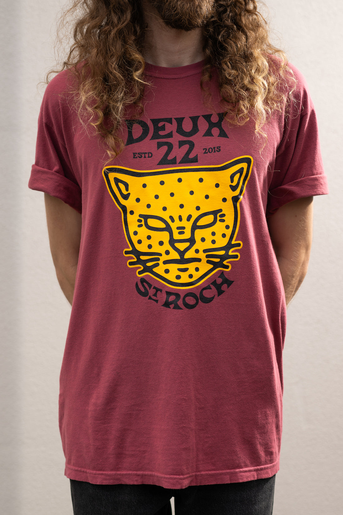 T-Shirt Azteq Rouge Vintage Deux22