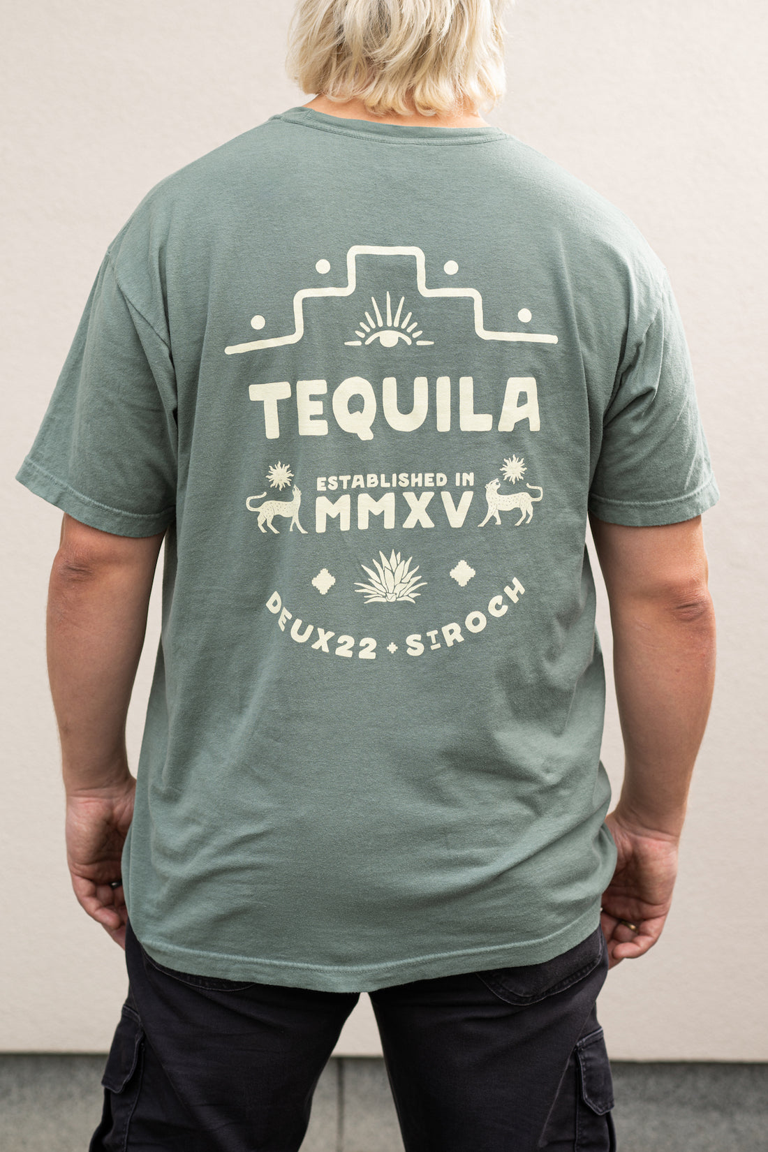 T-Shirt Tequila Vert Deux22