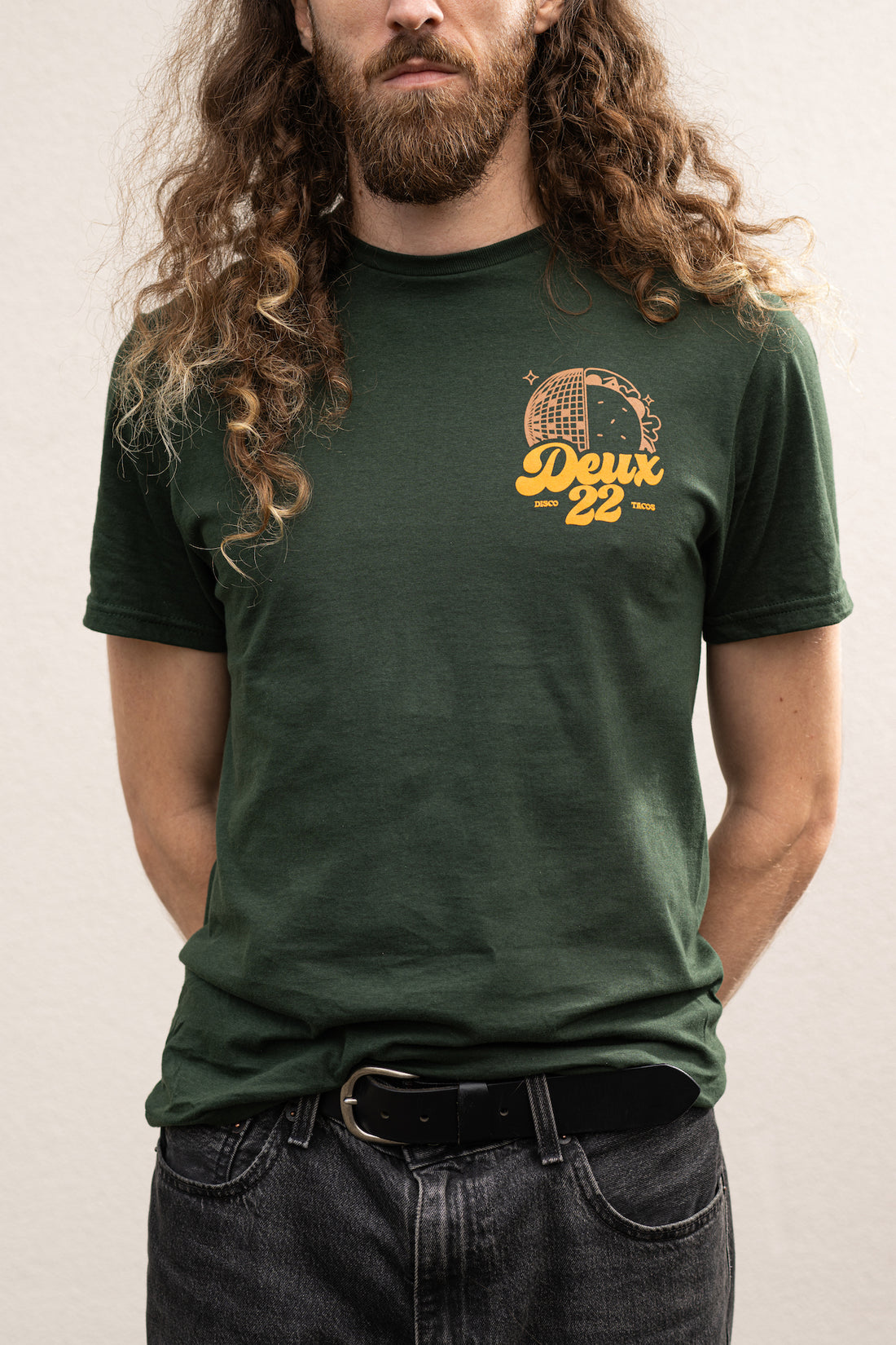 T-Shirt Tacos Vert Forêt Deux22