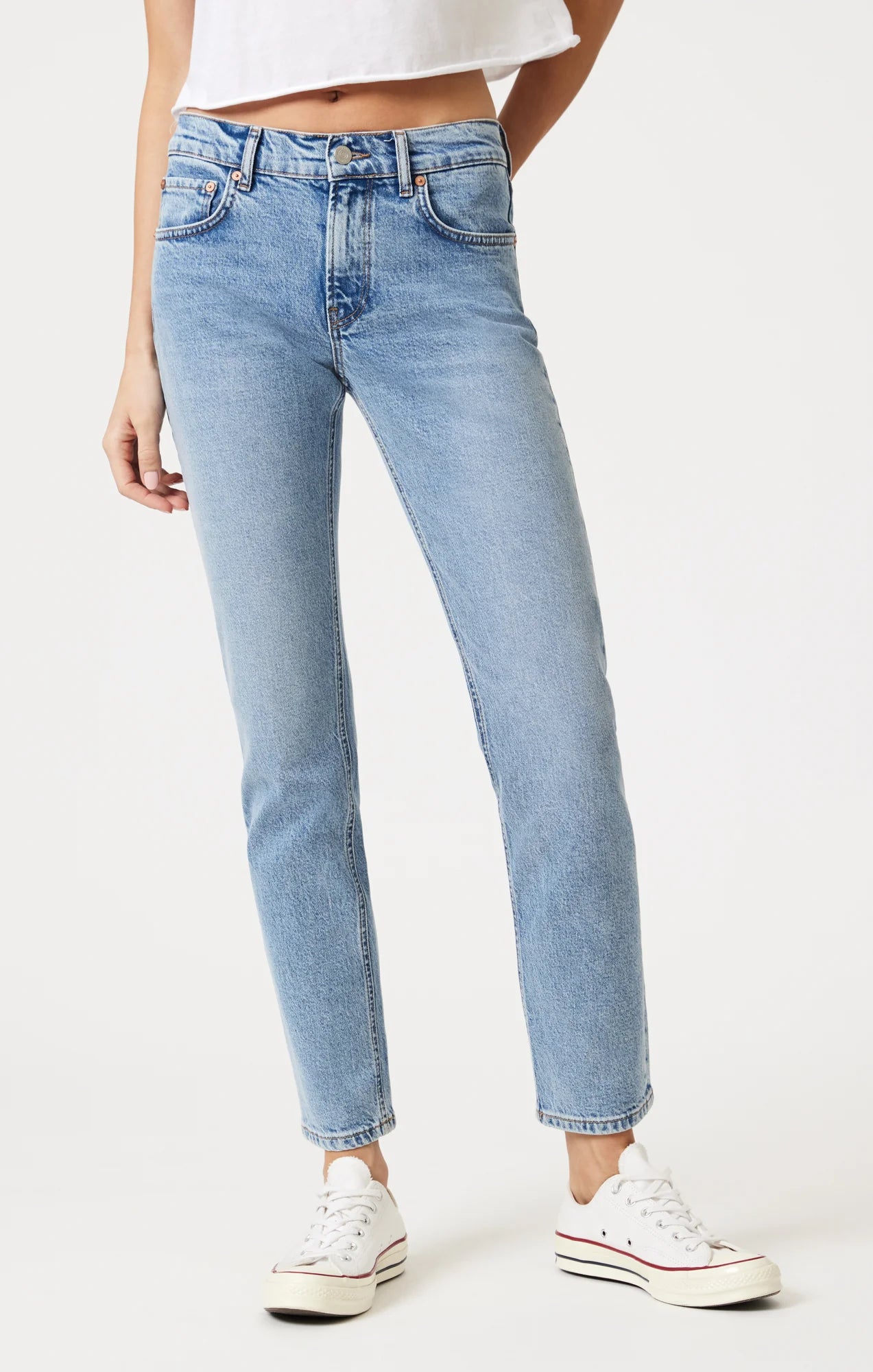 Mirella Lt. Brushed Classic Blue Mavi Jeans