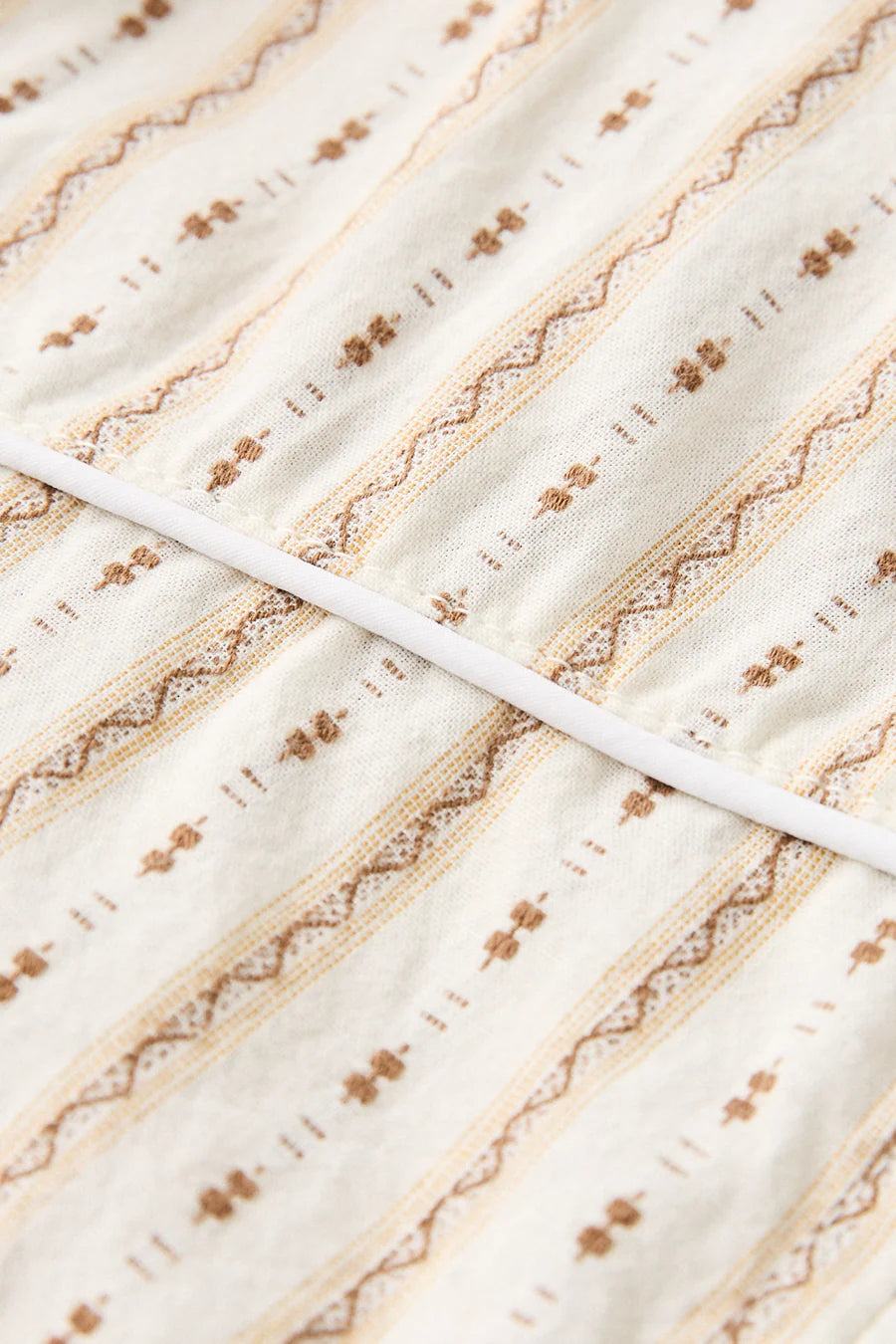 Lone Pine Stripe SS Shirt Blond Rhythm