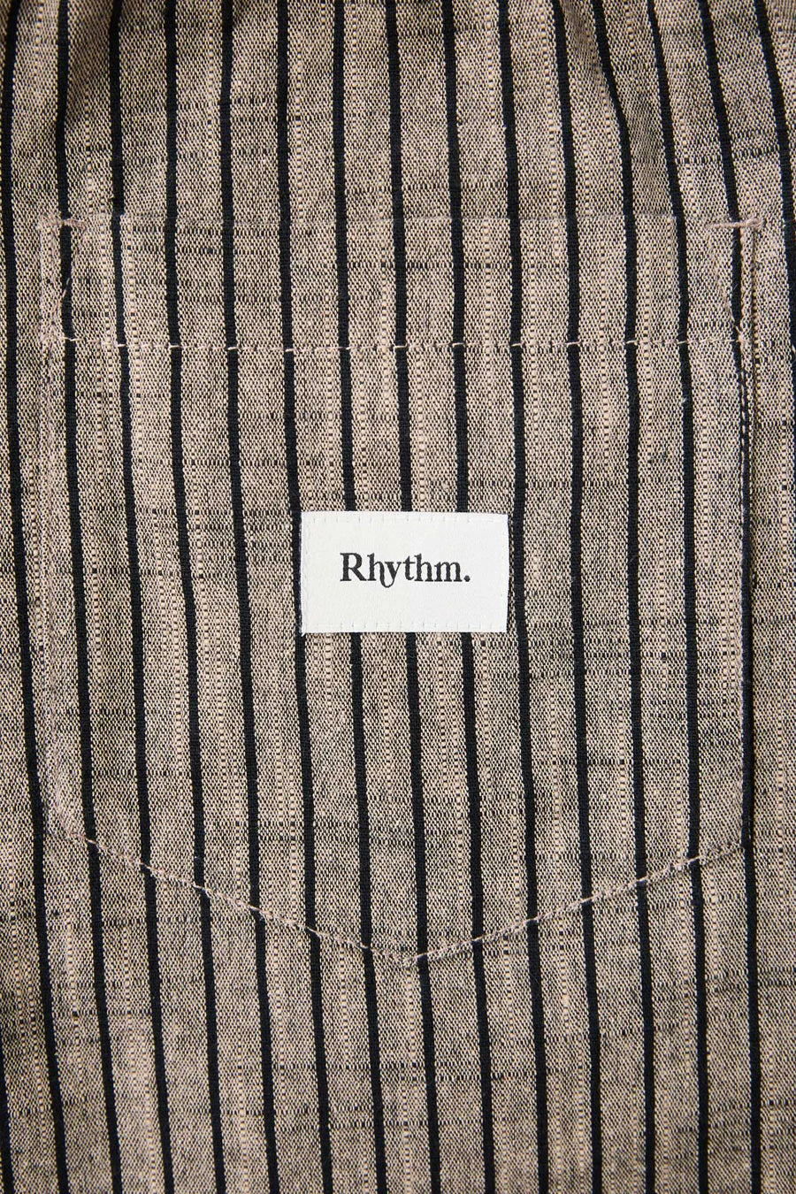 Short Texture Stripe Jam Brown/Black Rhythm