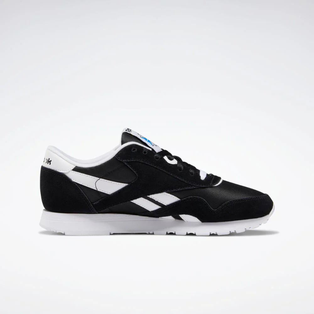 Women's Shoe CL Nylon Black/White Reebok