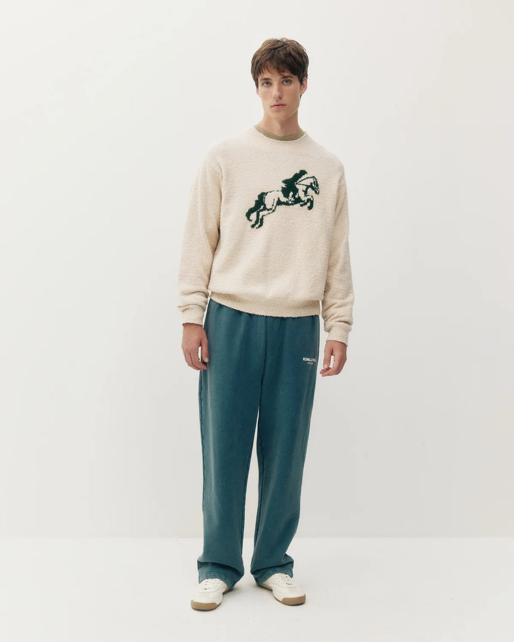 Pull Équestre Crème Kuwalla Tee