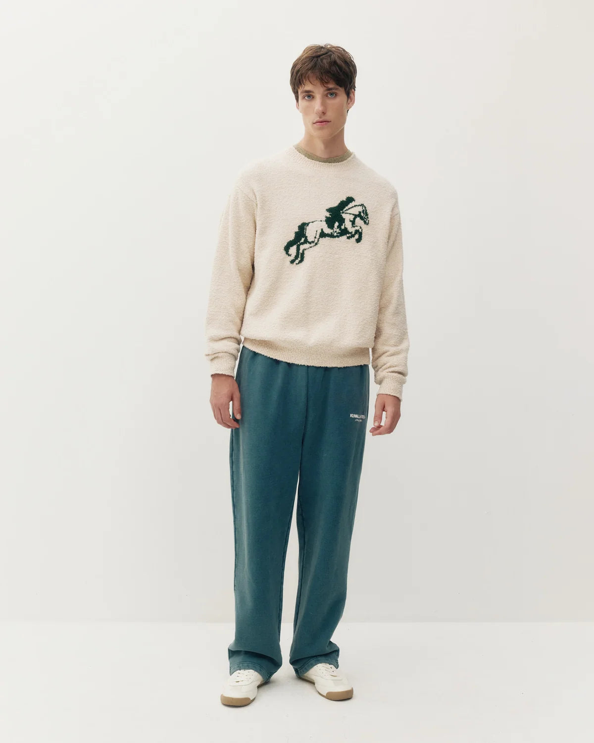 Pull Équestre Crème Kuwalla Tee
