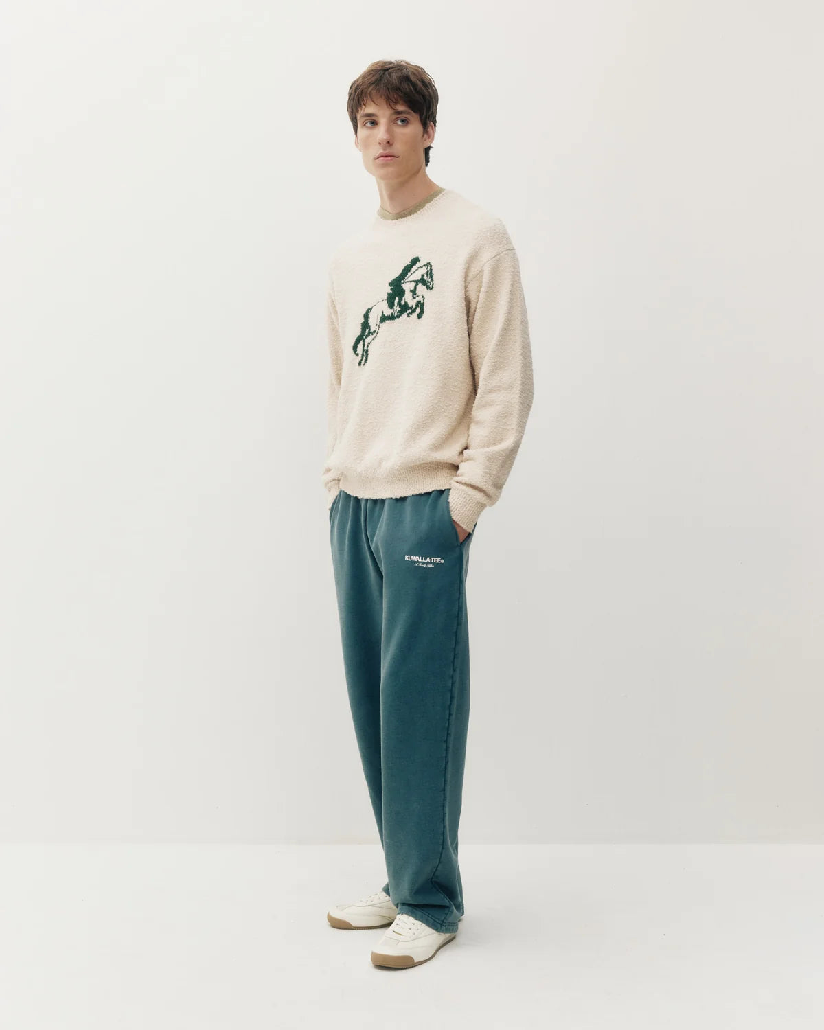 Pull Équestre Crème Kuwalla Tee