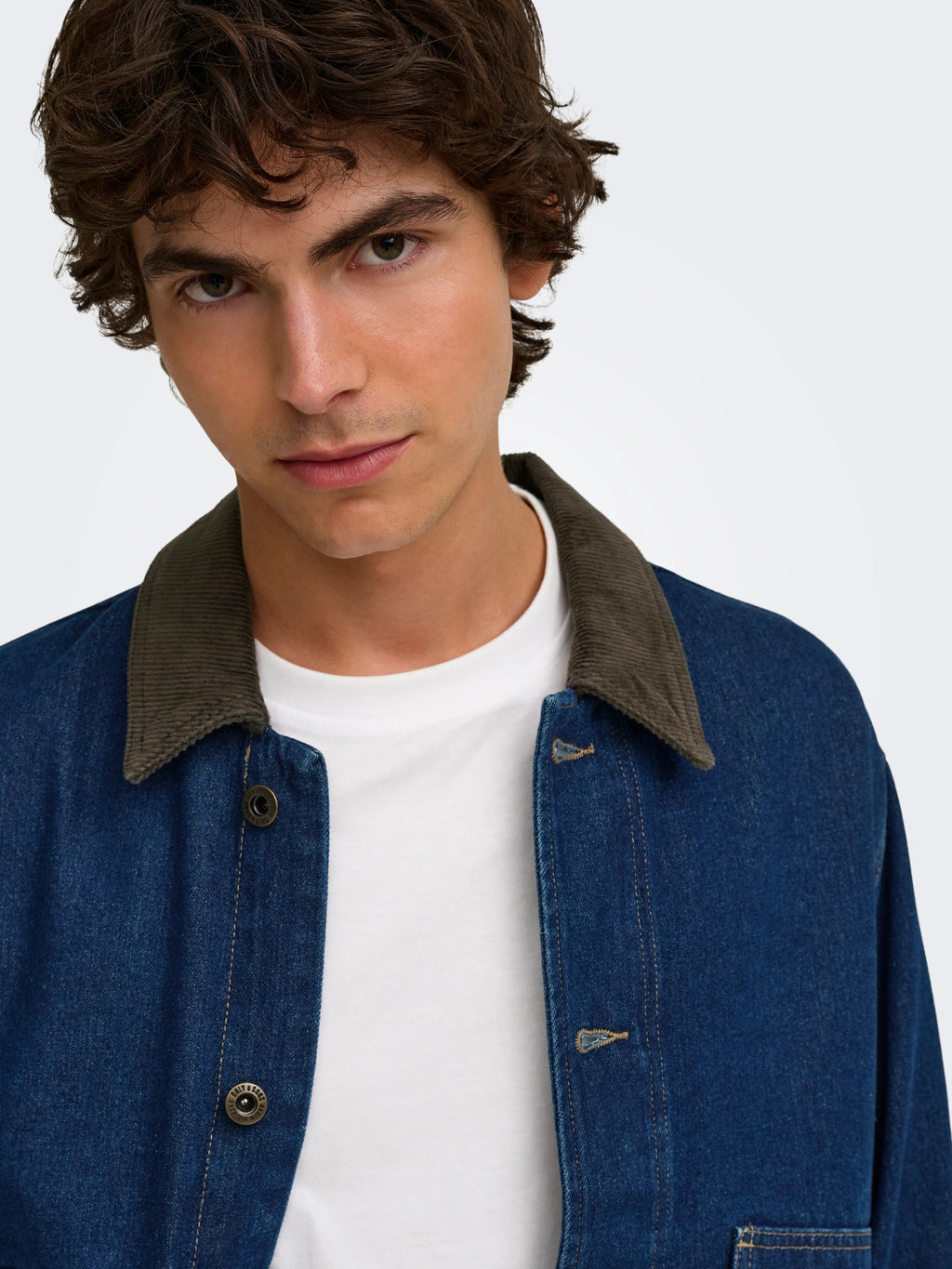 Veste Kaizen Bleu Rinse Only & Sons