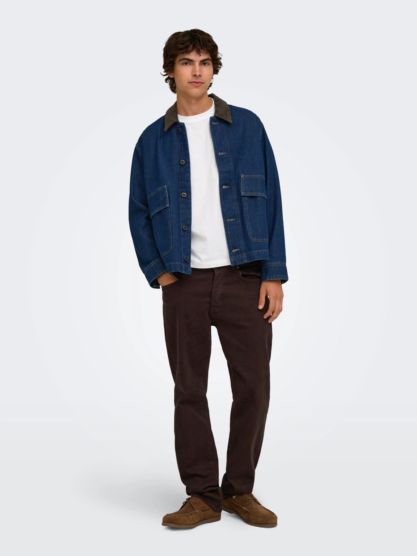 Veste Kaizen Bleu Rinse Only & Sons