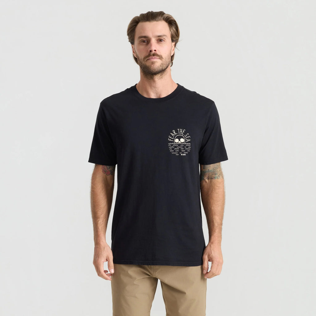 Roark Black Fear The Sea T-Shirt