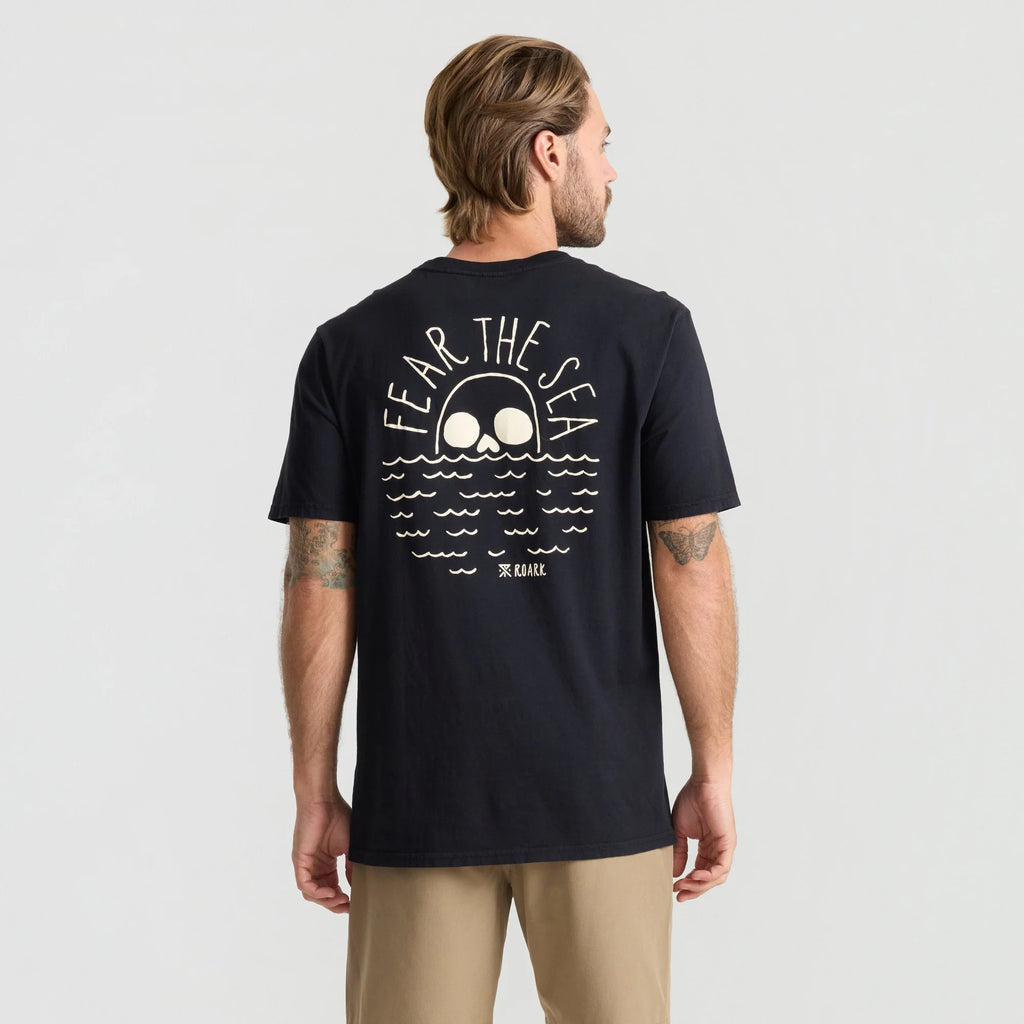Roark Black Fear The Sea T-Shirt