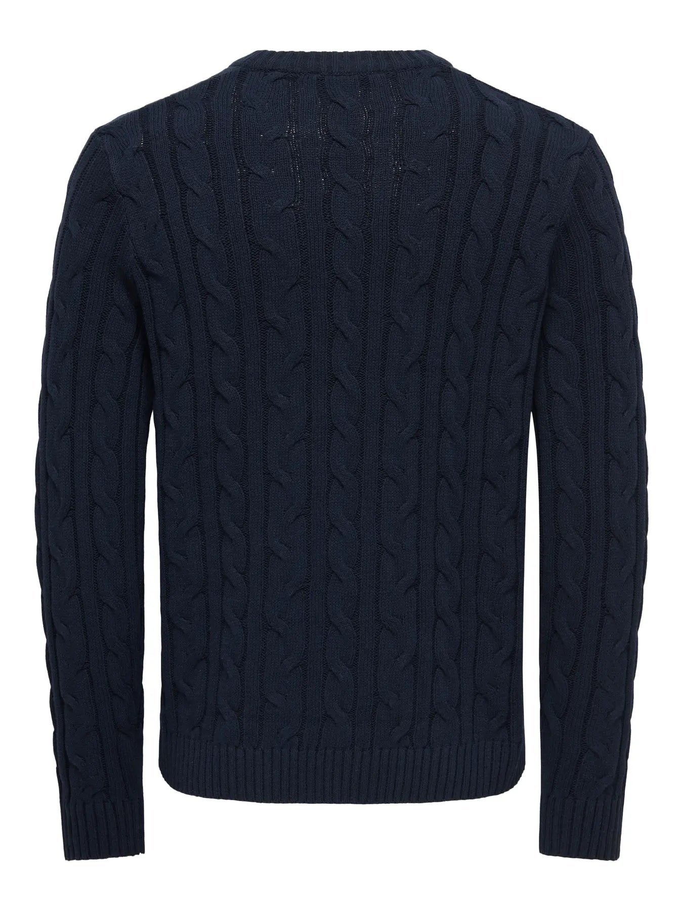 Pull Kim Cable Bleu Marine Only & Sons